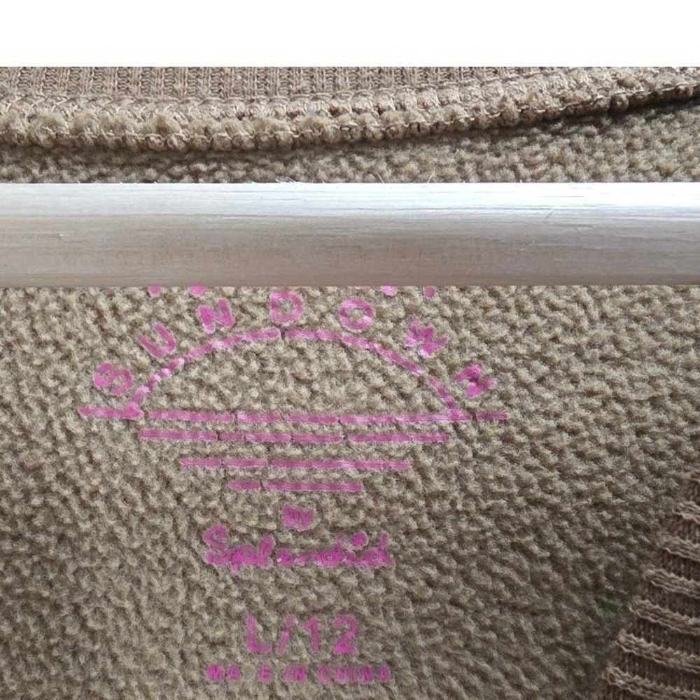 Sundown by Splendid Sherpa & Athletic Works L 10-12 Cheetah‎ Fleece Bundle Girls - Picture 4 of 15